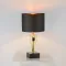 Table Lamp with Black shade