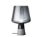 Decorative Table Lamp,Smoky Grey Glass