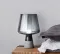 Decorative Table Lamp,Smoky Grey Glass