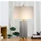 Creative Table Lamp, With White shade X Grey Marble