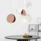 Circular LED pendant lamp 20CM-White