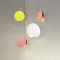 Circular LED pendant lamp 30CM-Yellow