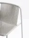 Tribeca Barstool woven extruded PVC with a nylon core-White