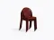 Remind, Plastic Outdoor chair-Burgundy