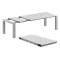 Vegas An extendable rectangular Table 180/220 White