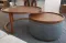 Set of 2 Rounded Tables