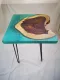 Heart-Shaped Wooden Epoxy Table