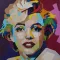 Acrylic Portrait of Marilyn Monroe