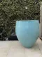 Large Blue Fila Fiber Glass Planters 70Dx90Hcm